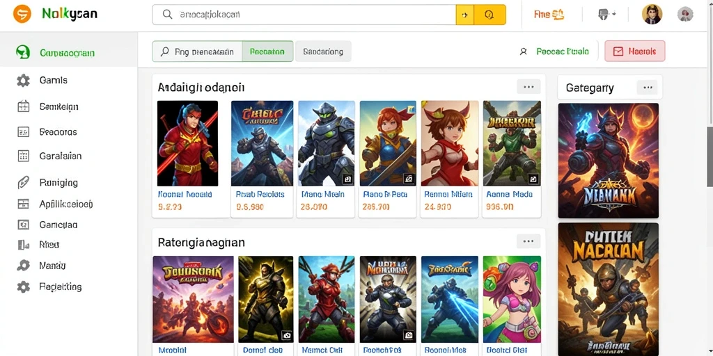 Tampilan grafis yang menawan dan menarik.