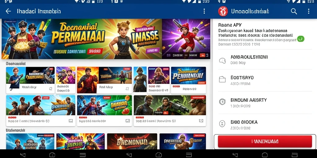 Tampilan awal aplikasi yang menarik dan mudah dinavigasi.