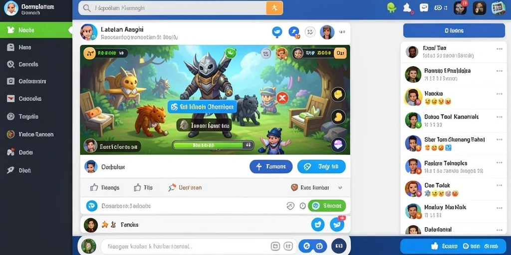 Tampilan menu awal yang menarik dan intuitif.