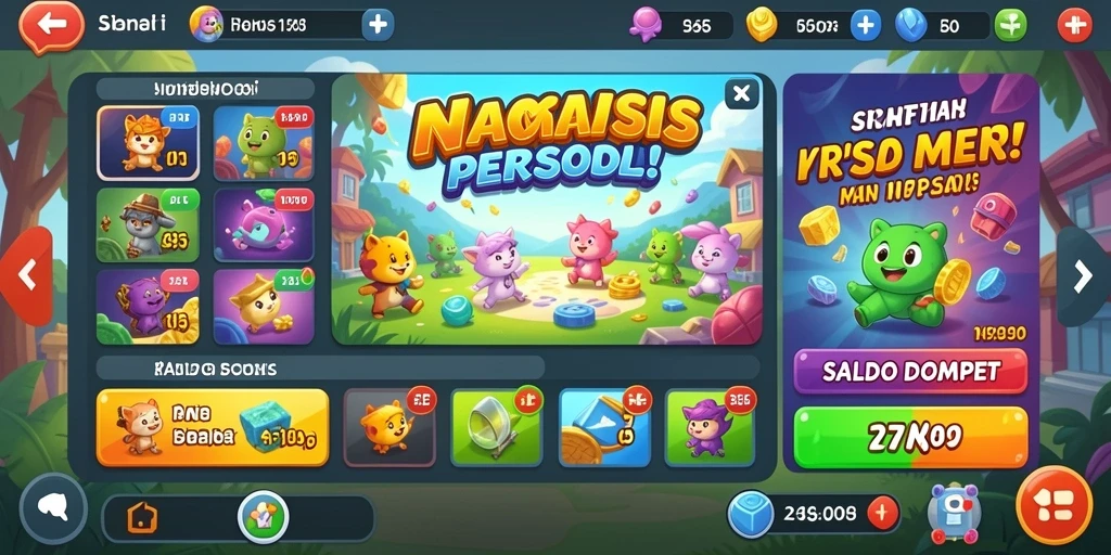 Tampilan antarmuka yang menarik dan user-friendly.