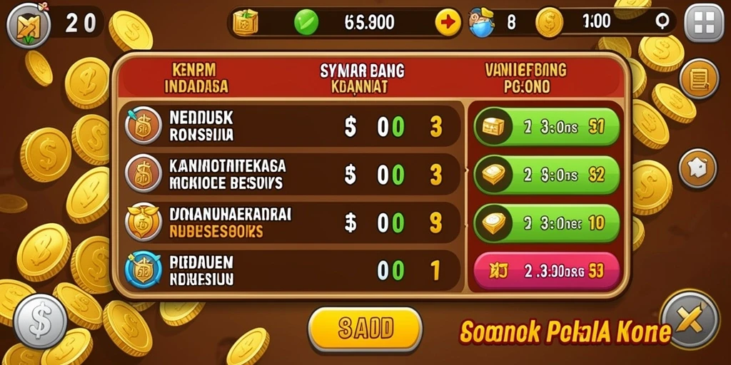 Tampilan utama LAPARBOS yang memukau dan mudah dinavigasi.
