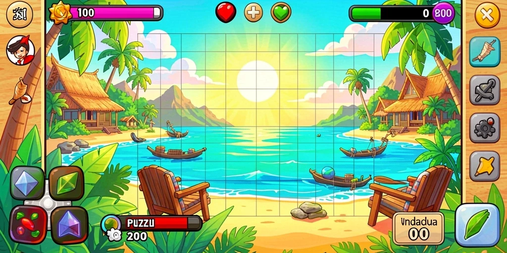 Tangkapan layar menunjukkan grafis yang mengesankan dalam game.