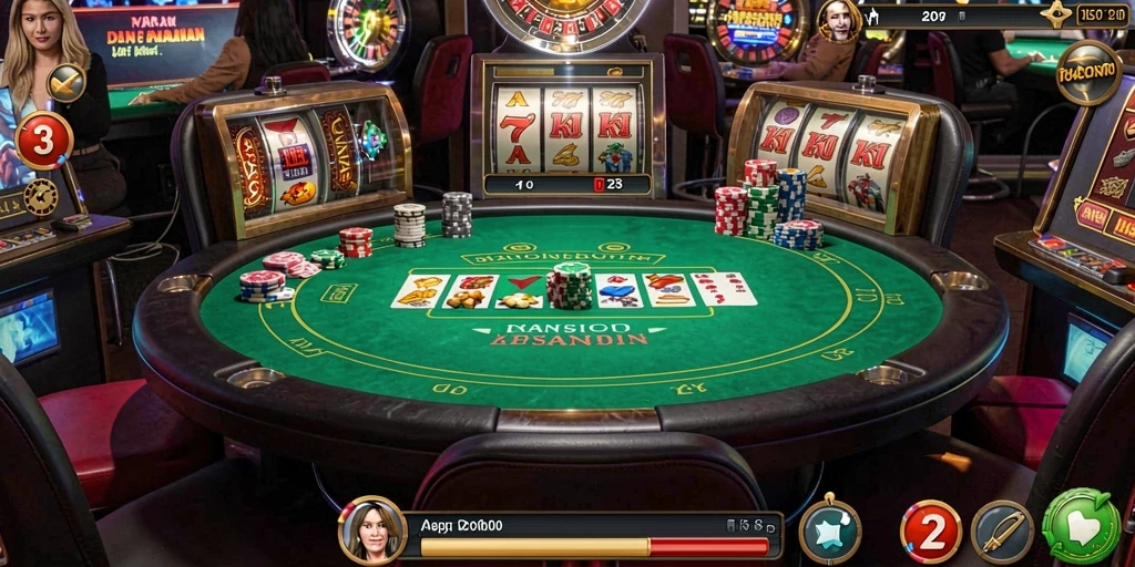 Tampilan awal game yang menarik.