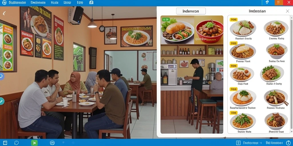 Tampilan antarmuka yang modern dan user-friendly.